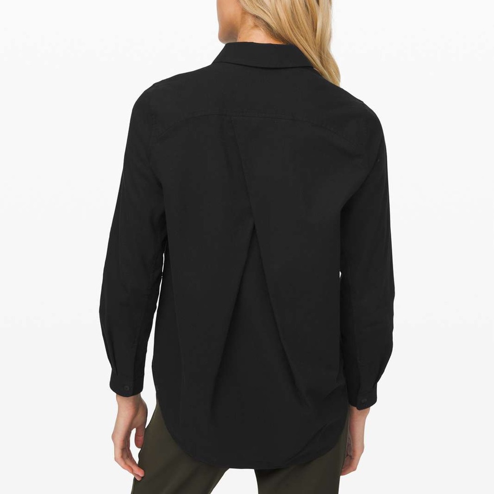 Lululemon Full Day ahead Flannel Shirt. Size 6 NWT